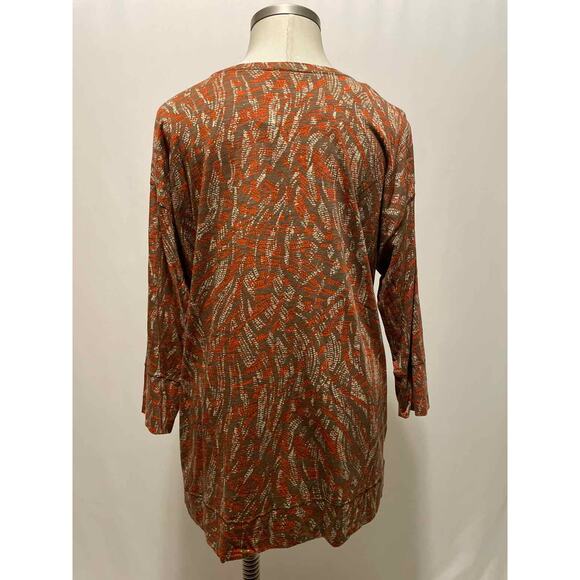 Size 2X Westbound Multi-Color Casual Top - Picture 4 of 5